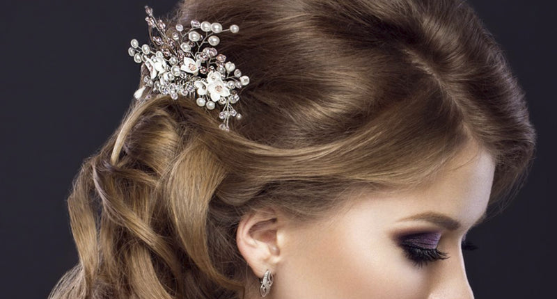 The most beautiful bridal hairstyles for short hair – Atelier Lilac
